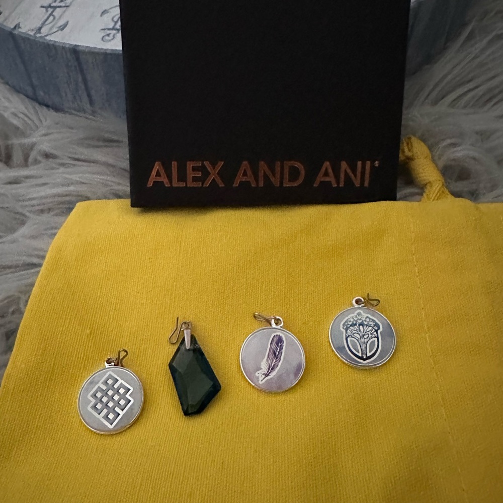 Alex and Ani 4 pendant charms